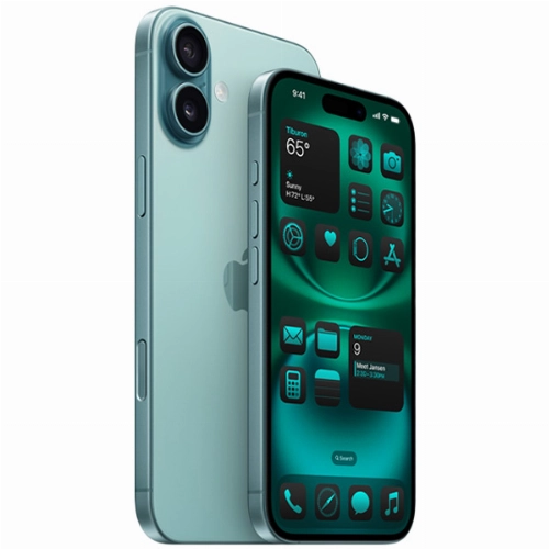 Apple iPhone 16 128GB, Teal, Dual SIM (nano SIM+eSIM)