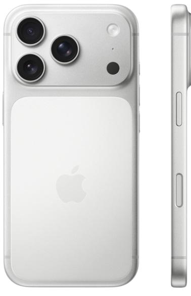 Apple iPhone 17 Pro Max 512GB, Silver,  Dual SIM (nano SIM+eSIM)